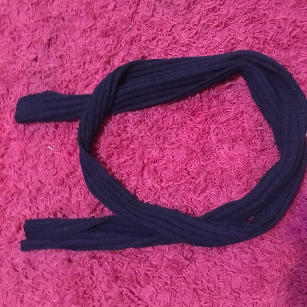 navy scarf